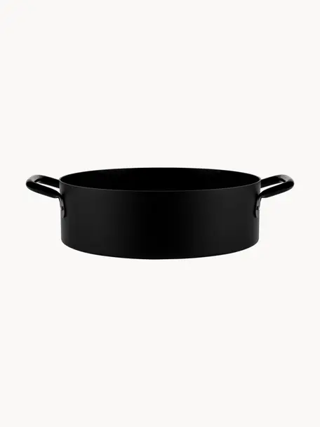 Cazuela Eat, Aluminio recubierto, Negro mate, Ø 36 x Al 12 cm