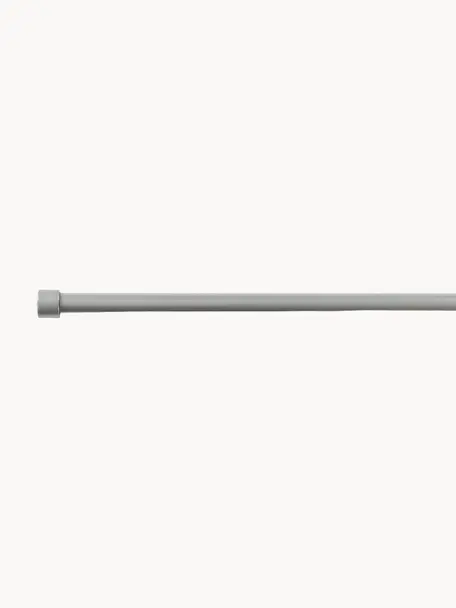 Barra de cortina Basic, 67-180 cm, Metal recubierto, Plateado, An 67-180 x Al 3 cm