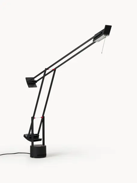 Stolní lampa Tizio, Černá, Š 78 cm, V 66 cm
