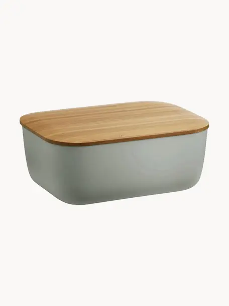 Maselniczka z pokrywką z bambusa Box-It, Szary, S 15 x W 7 cm
