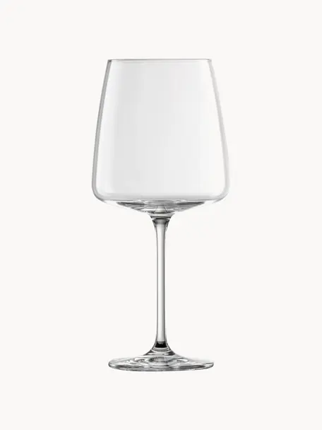 Copas de vino de cristal Vivid, 2 uds., Cristal Tritan, Transparente, Ø 11 x Al 23 cm, 710 ml