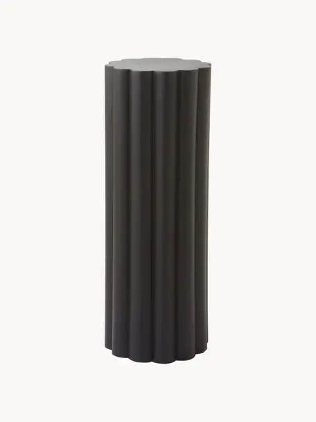 Columna decorativa Chantesse, Hierro recubierto, Negro, Ø 30 x Al 80 cm