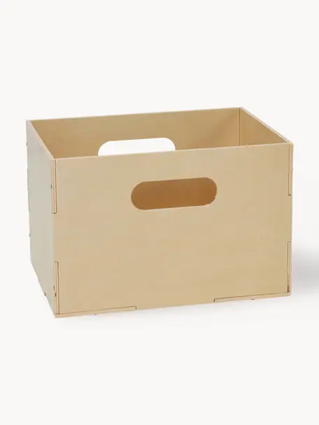 Holz-Aufbewahrungsbox Kiddo, Birkenholzfurnier

Dieses Produkt wird aus nachhaltig gewonnenem, FSC®-zertifiziertem Holz gefertigt., Helles Holz, B 34 x T 24 cm