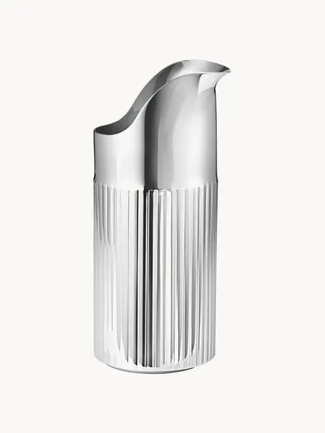 Lattiera plissettata in acciaio inox Bernadotte 280 ml, Acciaio inossidabile 18/8, lucido, Argentato molto lucido, 280 ml