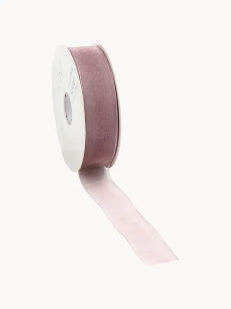 Nastro regalo Origo, Poliestere, Rosa, Larg. 3 x Lung. 5000 cm
