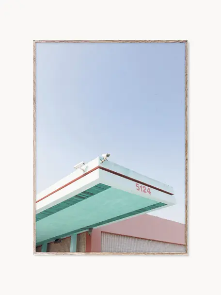 Poster Los Angeles is Pink 01, 230 g mattes veredeltes Papier, Digitaldruck mit 12 Farben.

Dieses Produkt wird aus nachhaltig gewonnenem, FSC®-zertifiziertem Holz gefertigt, Hellblau, Mintgrün, Hellrosa, B 30 x H 40 cm