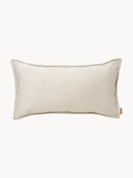 Cojín decorativo Desert, Blanco Off White, An 28 x L 53 cm