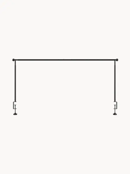 Stojan na světelné řetězy Neo, Potažený kov, Černá, Š 252 cm, V 101 cm