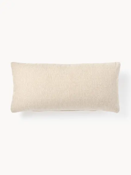 Coussin de canapé Sofia, Tissu beige clair, larg. 30 x long. 70 cm