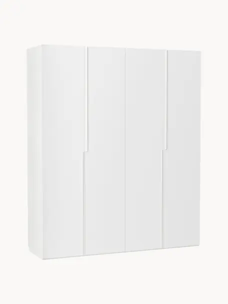 Armoire modulaire à portes battantes Leon, larg. 200 cm, plusieurs variantes, Blanc, Classic Interior, larg. 200 x haut. 236 cm