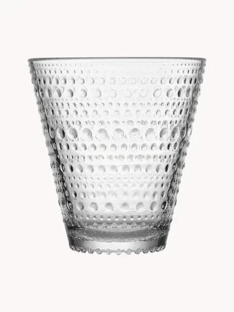 Szklanka Kastehelmi, 2 szt., Szkło, Transparentny, Ø 9 x W 10 cm, 300 ml