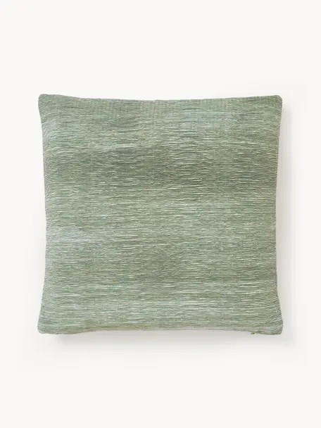 Kissenhülle Aline mit strukturierter Oberfläche, 100 % Polyester, Hellgrün, B 45 x L 45 cm