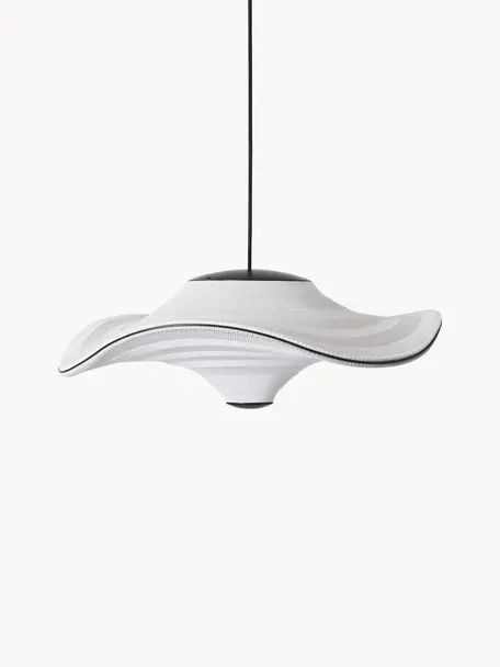 Závesné LED svietidlo Flying, Biela, Ø 58 x V 27 cm