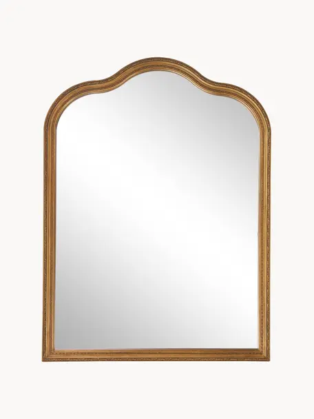 Espejo de cuerpo entero Muriel, Espejo: cristal, Parte trasera: metal, tablero de fibras , Dorado, An 90 x Al 120 cm
