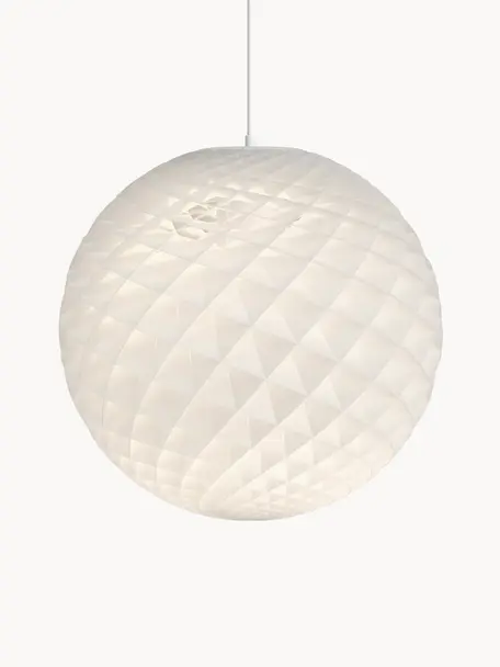 Závěsné LED svítidlo Patera, různé velikosti, Bílá, Ø 45 cm, V 43 cm