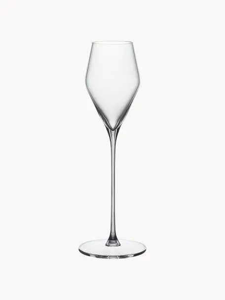 Kristall-Schnapsgläser Definition, 6 Stück, Kristallglas, Transparent, Ø 6 x H 22 cm, 130 ml