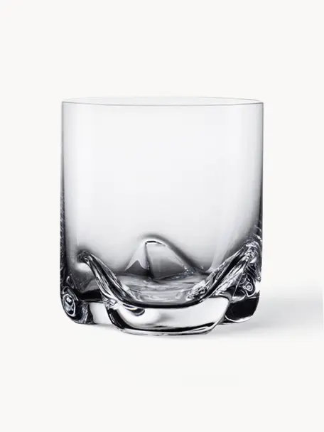 Wassergläser Sol, 4 Stück, Glas, Transparent, Ø 8 x H 9 cm, 300 ml