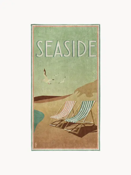 Toalla de playa Blackpool, 100% algodón egipcio
Gramaje medio 420 g/m, Playa, An 90 x L 170 cm