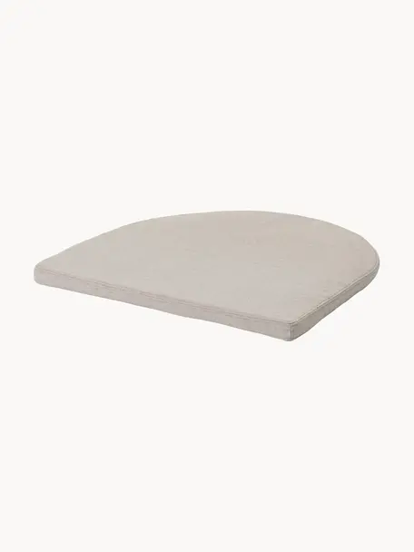 Cojín de asiento para exterior sillón Bauhaus, Tapizado: 100% tejido acrílico Alta, Beige claro, An 60 x L 61 cm