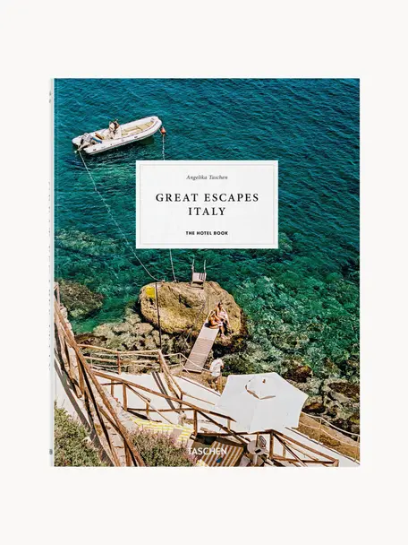 Livre photo Great Escapes Italy, Papier, couverture rigide, Italie, larg. 24 x haut. 30 cm