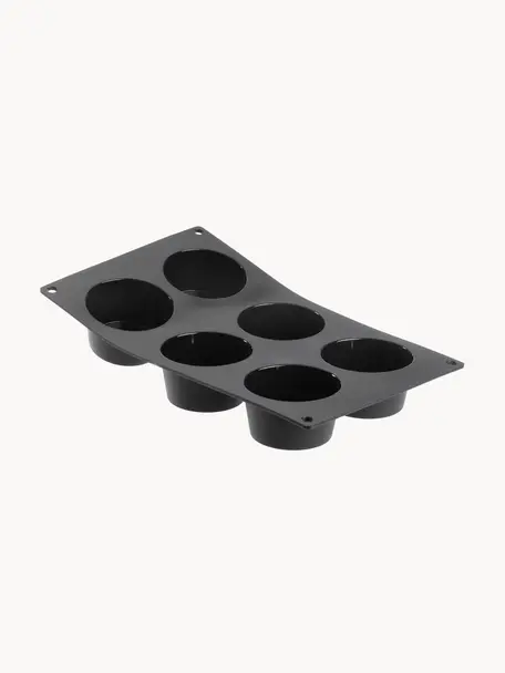 Molde muffins de silicona Moul Flex, Silicona, Negro, An 17 x L 30 cm