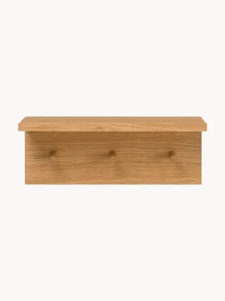 Porte-manteau en bois Place, larg. 45 cm, Chêne, larg. 45 cm