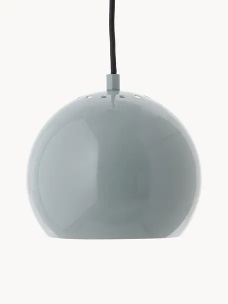 Lampa wisząca Ball, Szaroniebieski, Ø 18 x W 16 cm