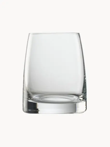 Szklanka ze szkła kryształowego Experience, 6 szt., Szkło kryształowe, Transparentny, Ø 8 x W 9 cm, 225 ml