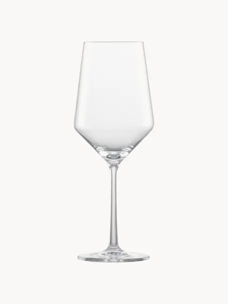 Copas de vino tinto de cristal Pure, 2 uds., Cristal Tritan, Transparente, Ø 9 x Al 24 cm, 540 ml