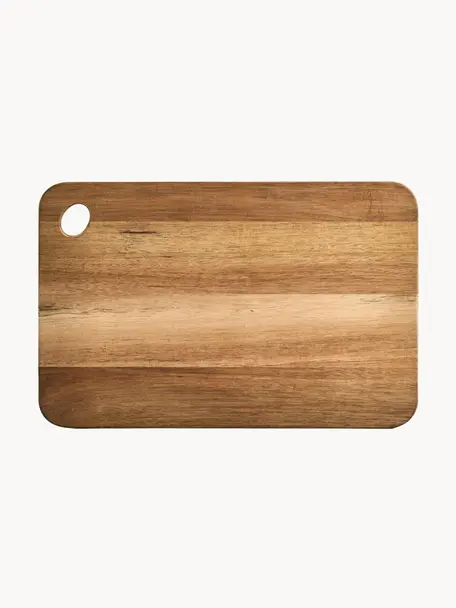 Deska do krojenia z drewna akacjowego Akana, Drewno akacjowe, olejowane, Drewno akacjowe, S 37 x G 25 cm