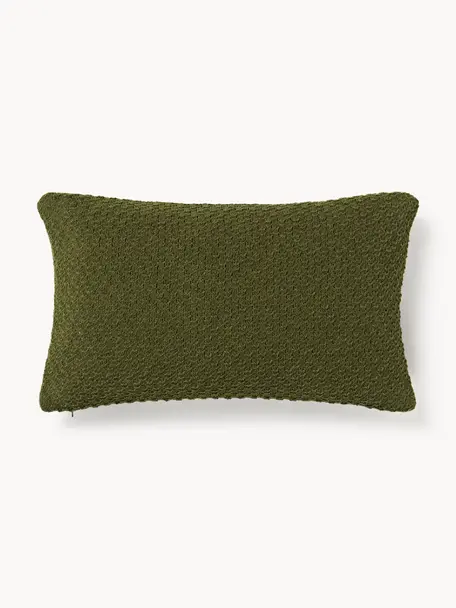 Housse de coussin 30x50 en chenille Everly, 100 % polyester (recyclé), certifié GRS

Le matériau est certifié selon STANDARD 100 by OEKO-TEX®, 11.HIN.00050, Vert foncé, larg. 30 x long. 50 cm