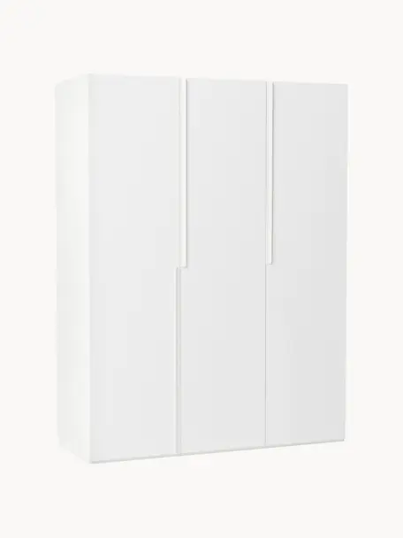 Armoire modulaire à portes battantes Leon, larg. 150 cm, plusieurs variantes, Blanc, Basic Interior, larg. 150 x haut. 200 cm