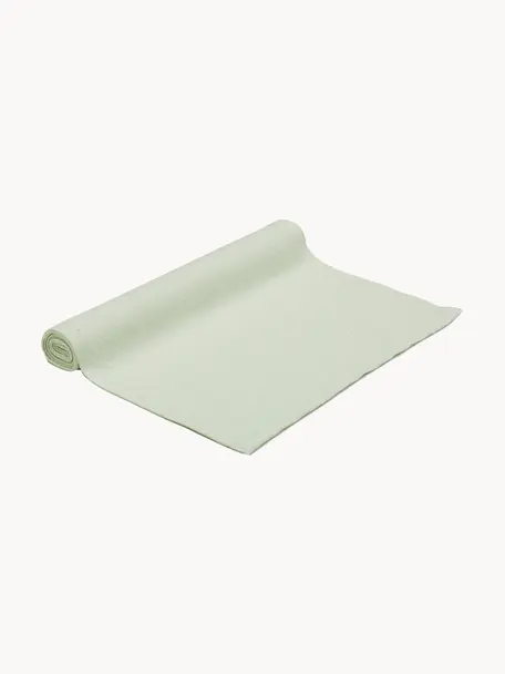 Chemin de table Riva, 55 % coton, 45 % polyester

Le matériau est certifié STANDARD 100 OEKO-TEX®, 14.HIN.40536, HOHENSTEIN HTTI, Vert sauge, larg. 40 x long. 150 cm