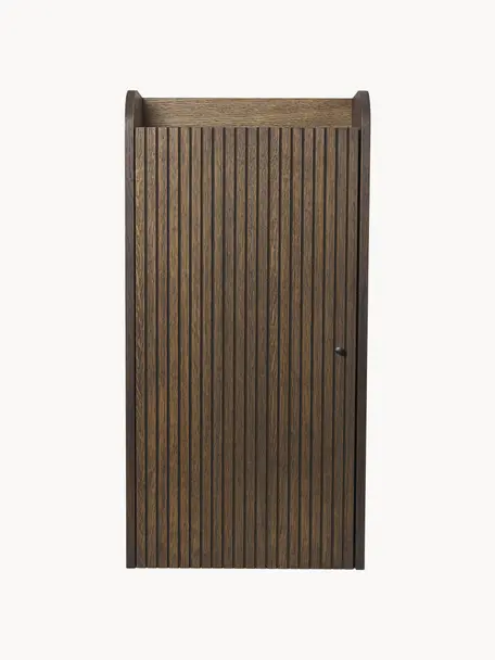 Étagère murale en bois Sill, Placage en bois de chêne, MDF laqué 

Ce produit est fabriqué à partir de bois certifié FSC® issu d'une exploitation durable, Bois de chêne foncé, larg. 43 x haut. 85 cm