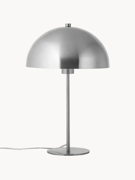 Lampe à poser Matilda, Gris chrome, Ø 29 x haut. 45 cm