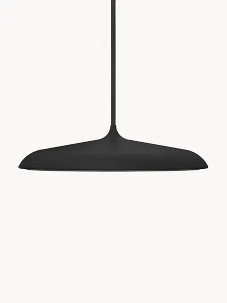 Lampa wisząca LED Artist, Czarny, matowy, Ø 25 x W 6 cm