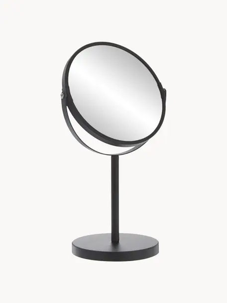 Miroir grossissant de salle de bain Classic, Noir, Ø 20 x haut. 35 cm