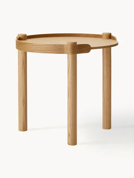 Table d'appoint ronde en chêne Woody, Bois de chêne

Ce produit est fabriqué à partir de bois certifié FSC® issu d'une exploitation durable, Bois de chêne, Ø 45 x haut. 44 cm