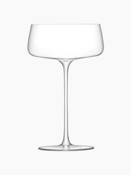 Kieliszek do szampana Metropolitan, 4 szt., Szkło, Transparentny, Ø 10 x W 17 cm, 300 ml