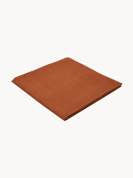 Mantel de lino Duk, 100% lino, Marrón, De 6 a 10 comensales (An 135 x L 250 cm)