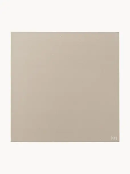 Panonderzetter Tile, Keramiek, Lichtbeige, B 20 x D 20 cm