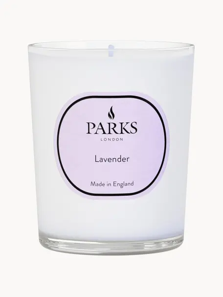 Geurkaars Aromatherapy (lavendel), Houder: glas, Lavendel, Ø 8 x H 9 cm