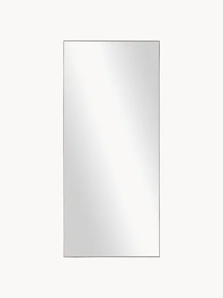 Grosser Ganzkörperspiegel Cato, Rahmen: Metall, beschichtet, Rückseite: Mitteldichte Holzfaserpla, Spiegelfläche: Spiegelglas, Goldfarben, B 80 x H 180 cm