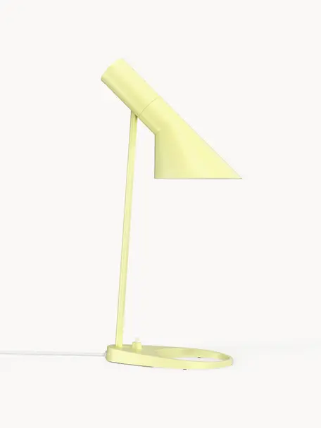 Bureaulamp AJ, verschillende formaten, Lamp: gecoat staal, Lichtgeel, Ø 25 x H 43 cm
