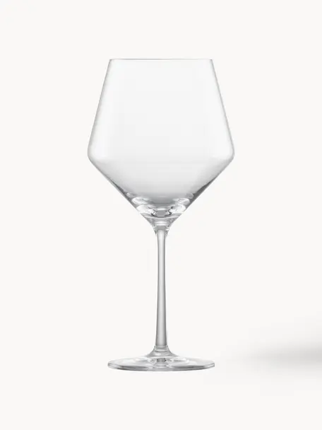 Copas de vino tinto de cristal Pure, 2 uds., Cristal Tritan

¡Trae el brillo del cristal a tu mesa de comedor! El cristal es excepcionalmente transparente y pesado, lo que significa que se siente valioso y al mismo tiempo tiene un buen aspecto. Además, los delicados cortes hacen de cada pieza un detalle especial, práctico y bonito., Transparente, Ø 11 x Al 23 cm, 690 ml