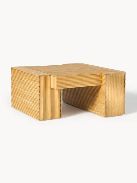 Konferenční stolek Elian, Mahagonové dřevo, Š 70 cm, H 70 cm