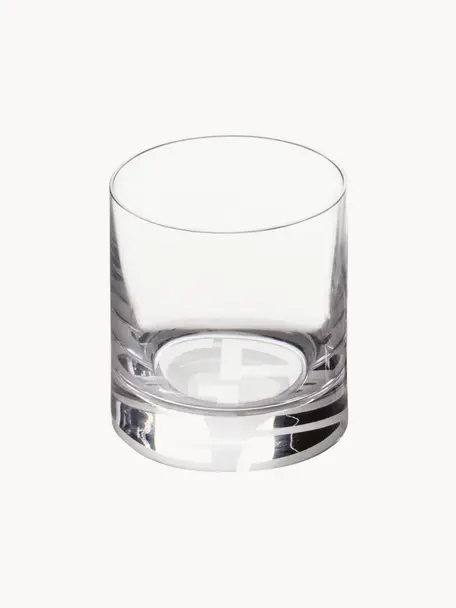 Kristall-Whiskygläser Corelli, 6 Stück, Kristallglas

Bring den Glanz von Kristallglas auf Deinen Esstisch! Das Glas ist außergewöhnlich transparent und schwer, dadurch fühlt es sich wertig an und sieht gleichzeitig auch noch gut aus. Zudem machen die filigranen Schliffe jedes Stück zu einem besonderen It-Piece, das sowohl praktisch als auch schön ist., Transparent, Ø 9 x H 10 cm