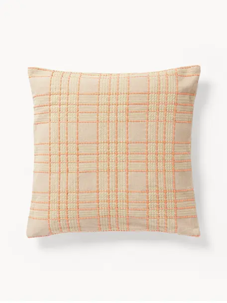 Poszewka na poduszkę z bawełny Orla, 100% bawełna, Pomarańczowy, S 45 x D 45 cm