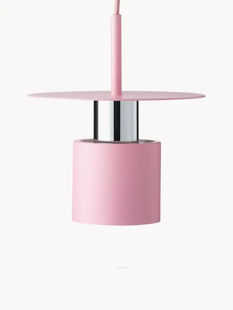 Petite suspension design Kolorit, Rose pâle, Ø 20 x haut. 24 cm
