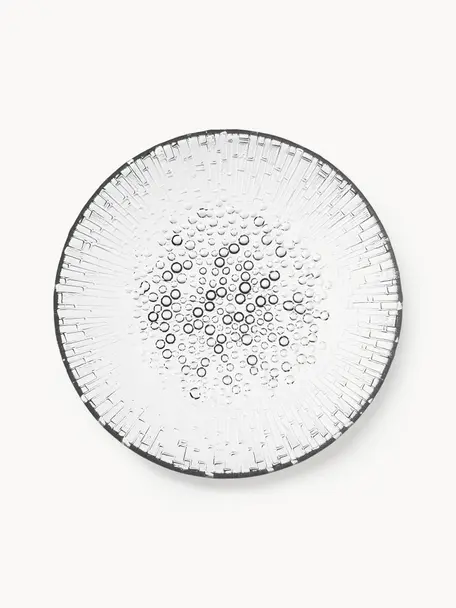 Assiette à dessert en verre Ultima Thule, Verre, Transparent, Ø 19 cm